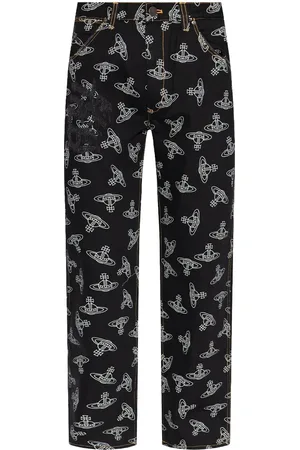 Vivienne Westwood Orb-print regular-fit jeans