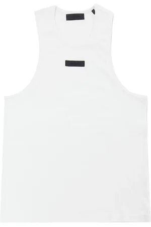 FEAR OF GOD Logo-appliqué cotton tank top