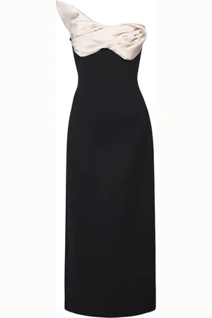 RACHEL GILBERT Cassidy ruched-detailing midi dress