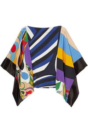Puccini Iride-print kaftan