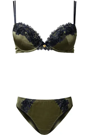 Twin-Set Silk push-up bra and briefs