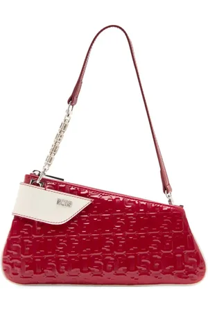 GCDS Comma Notte monogram shoulder bag