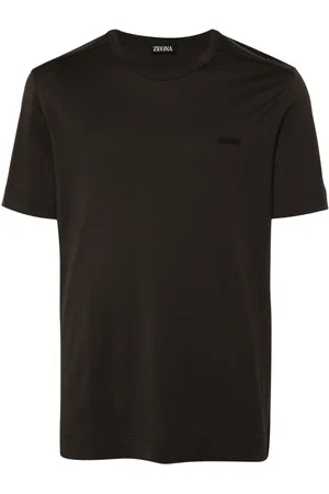 Ermenegildo Zegna Logo-embroidered T-shirt
