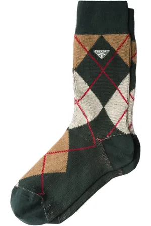 Prada Argyle cotton socks