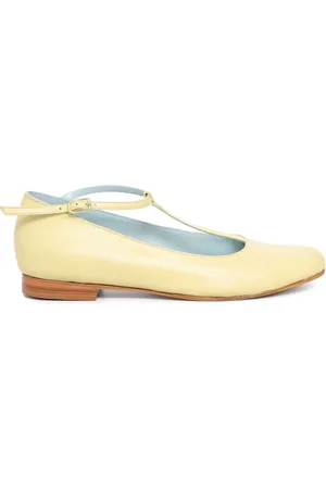 Sarah Chofakian Leather ballerina shoes