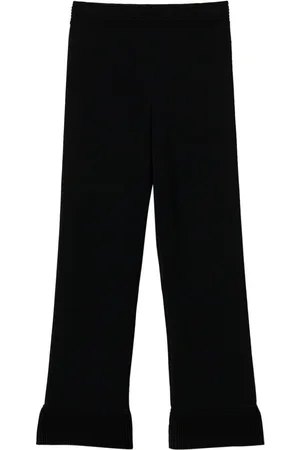 Twin-Set Flared knitted trousers