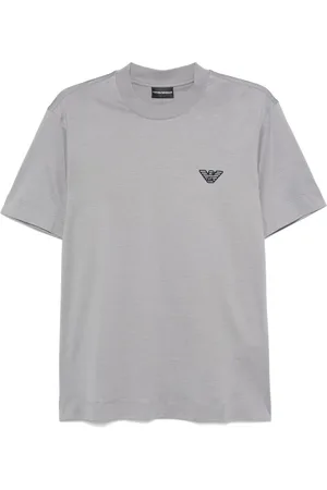 Emporio Armani Flocked-logo T-shirt