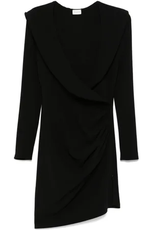MAGDA BUTRYM Wrap-design mini dress