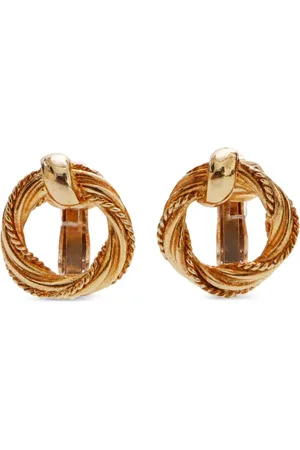 Dior Rope-chain earrings