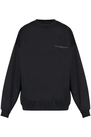 Y-3 Logo-printed crew neck sweatshirt