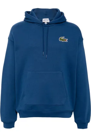 Lacoste Loose fit badge hoodie