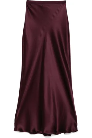 ANINE BING Bar midi skirt
