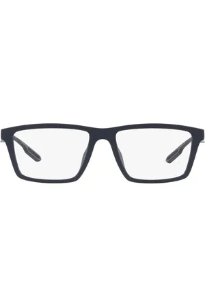 Emporio Armani Square-frame clip-on sunglasses