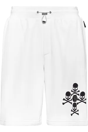 Philipp Plein Skull-print shorts