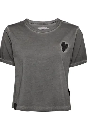 Izzue Embroidered-logo cotton t-shirt