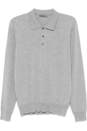 corneliani Virgin wool polo shirt