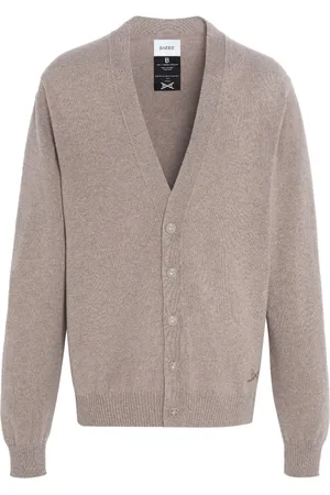 Barrie Logo-appliqué cashmere cardigan