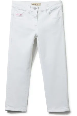 PUCCI Junior Cotton straight-leg trousers