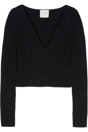 FORTE FORTE Ribbed cropped jumper