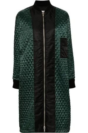 Maison Margiela Single stitch-logo coat