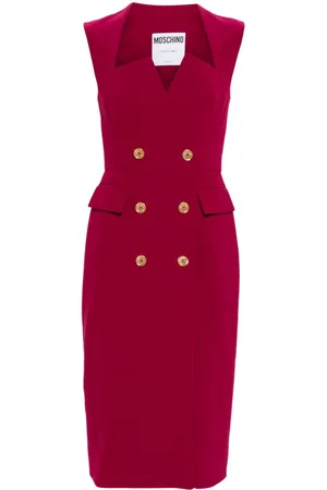 Moschino Double-breasted midi dress