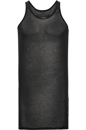 Maison Margiela Fine-ribbed tank top