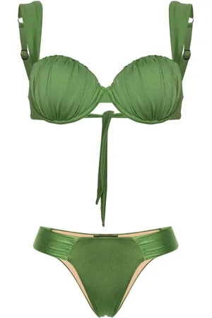 Noire Swimwear Ruched balconette bikini