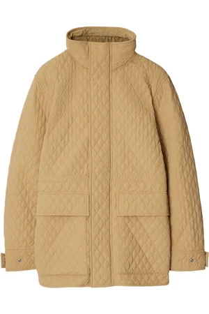 Burberry Quilted hooded jacket