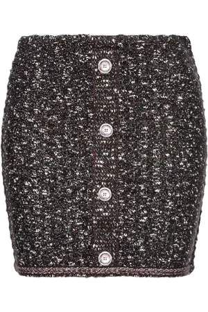 Pinko Vinacciolo knitted mini skirt