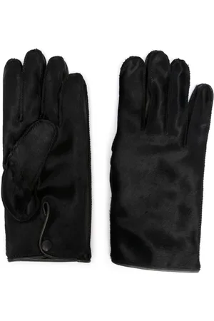 Maison Margiela Four-stitch leather gloves