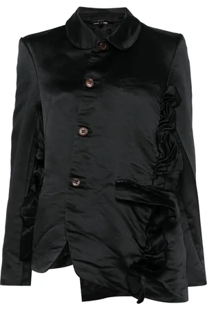 Comme des Garçons Ruffled-trim jacket