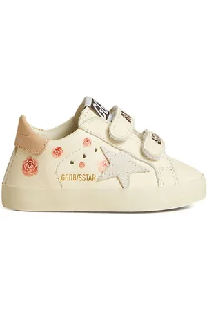 Golden Goose Baby School leather sneakers