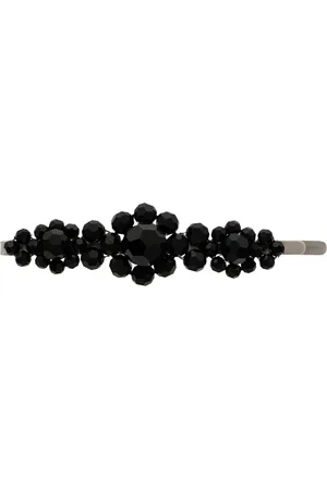 Simone Rocha Large floral bead embellished hair clip