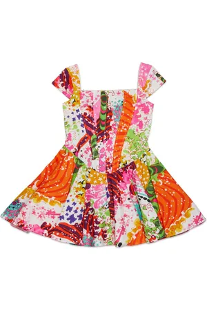 Dsquared2 Paint-splatter dress