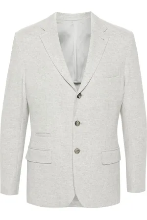 ELEVENTY Mini check-pattern blazer