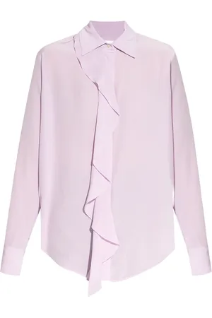 Victoria Beckham Ruffled silk blouse