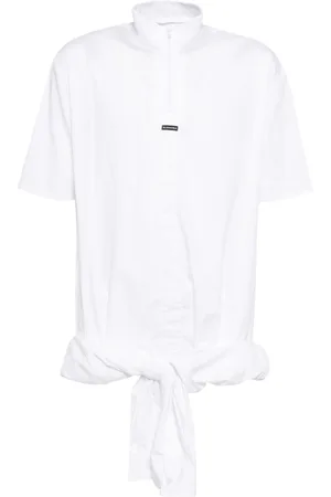 Bluemarble Double-layered foldover shirt