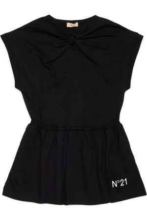 Nº21 Gathered cotton dress