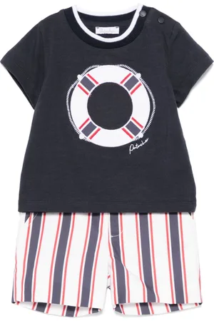 PATACHOU Striped shorts set