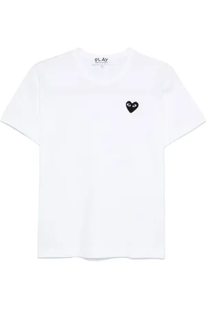 Comme des Garçons Heart-patch T-shirt