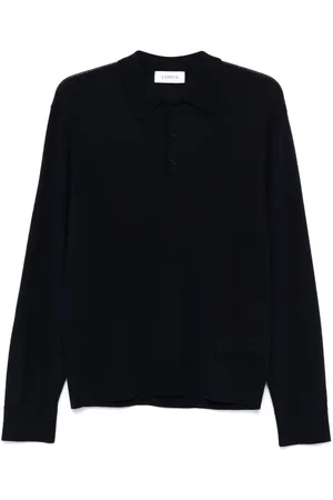 LANEUS Knitted polo shirt