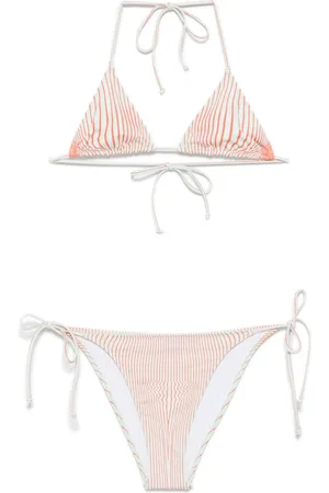 Jean Paul Gaultier Pinstripe Body Morphing bikini