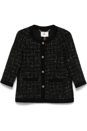 NISSA Bouclé single-breasted jacket