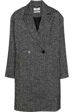 Essentiel Antwerp Chevron-pattern coat