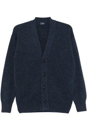 BARBA Virgin wool cardigan
