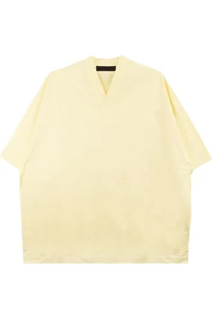 FEAR OF GOD Logo-flocked cotton T-shirt