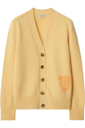 Burberry B Shield knitted cardigan