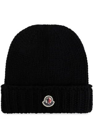 Moncler Logo-appliqué beanie