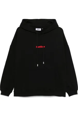 GCDS Hotline-embroidered hoodie