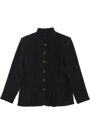 Saint Laurent 1980s wool single-breasted jacket